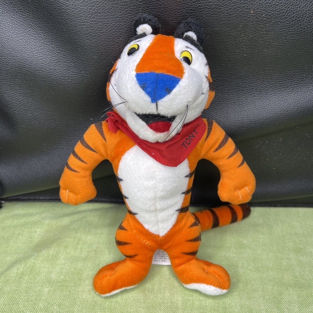 Tony The Tiger 10" Plush Kellogg's Frosted Flakes 1991 - 1993 VTG Promotion Toy